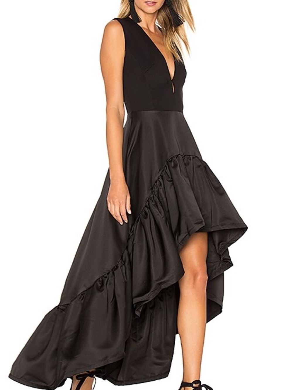 Bronx Banco Julia Dress in Black I REVOLVE